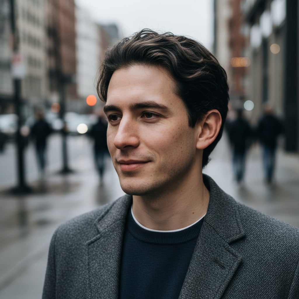 Coupe homme visage carré : adoucir ou sublimer la mâchoire